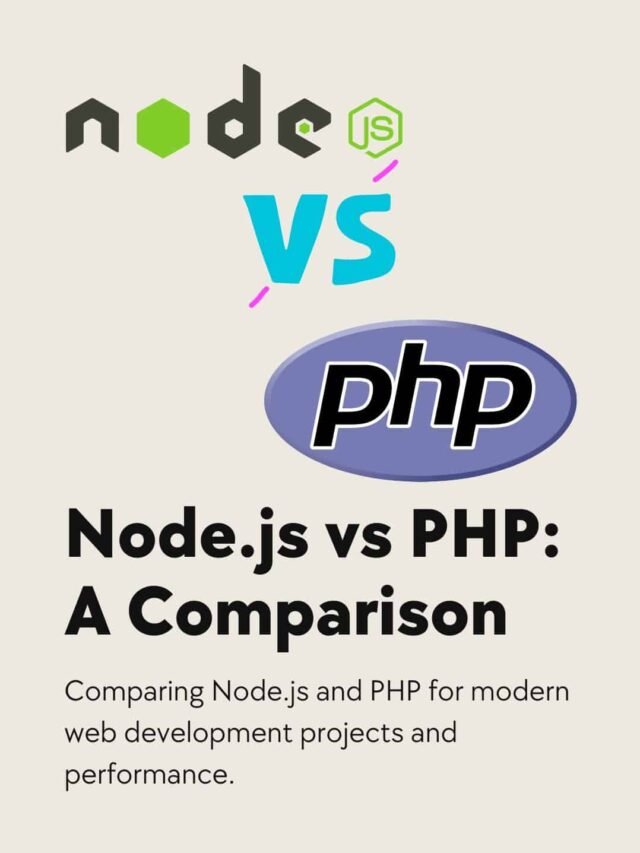 Node.js vs PHP